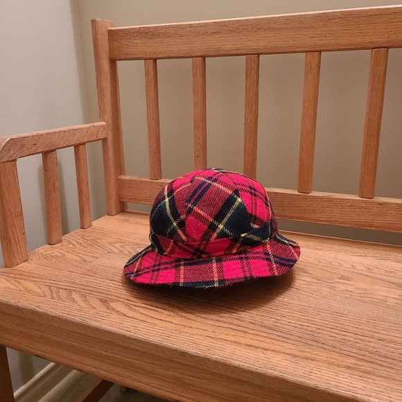 Plaid vintage hat - Picture 5 of 10